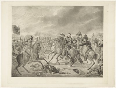 Príncipe de Orange en la Batalla de Waterloo, 1815 de Willem van Senus