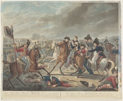 Su Alteza Real William Prince of Orange en la Gloriosa Batalla de Waterloo, 18 de junio de 1815, Herido en el Momento de la Victoria / Son Altesse Royale Guillaume Prince d