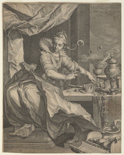 Alegoría de la riqueza y el lujo, 1611 de Willem van Swanenburgh