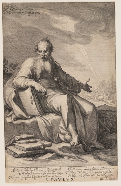 San Pablo, de Pecadores del Antiguo y del Nuevo Testamento de Willem van Swanenburgh