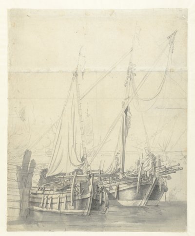 Dos barcazas de Willem van de Velde (I)