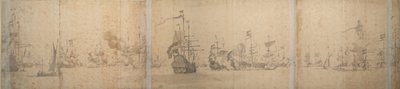 La flota holandesa frente a la costa de Holanda Noviembre 1664 de Willem van de the Elder Velde