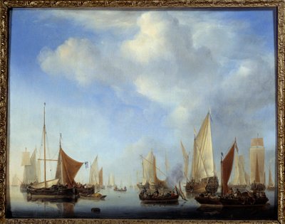 La pequeña flota de Willem van de Velde the Younger