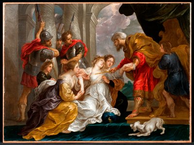 Ester se presenta en el palacio de Willem van the Elder Herp