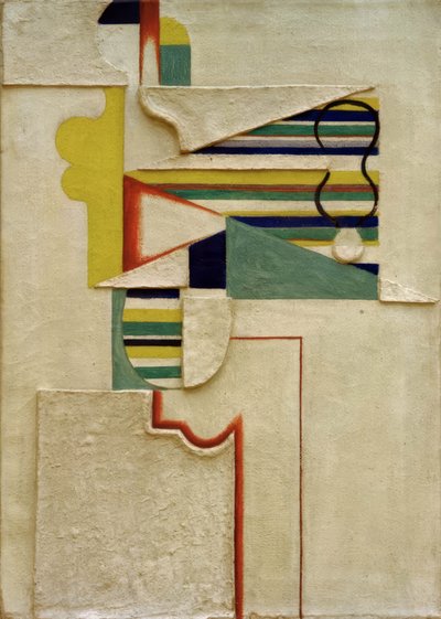 Figura con rayas de Willi Baumeister