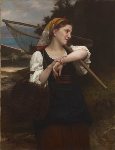 La hija del pescador de William-Adolphe Bouguereau