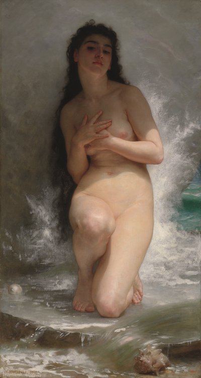 La perle de William Adolphe Bouguereau