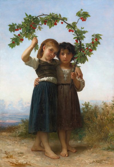 La Rama de Cerezo de William Adolphe Bouguereau