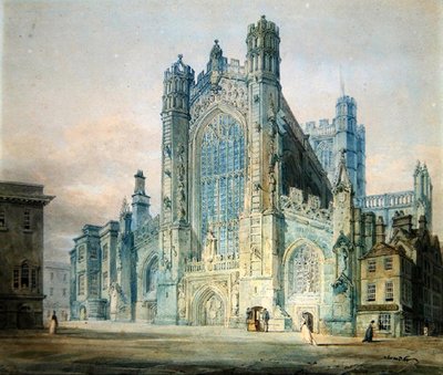 Vista de una Catedral de Joseph Mallord William Turner