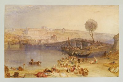 Vista del castillo de St. Germain-en-Laye ... de William (1789-1862) Turner
