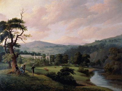 Abadía de Bolton desde el río Wharfe de Joseph Mallord William Turner