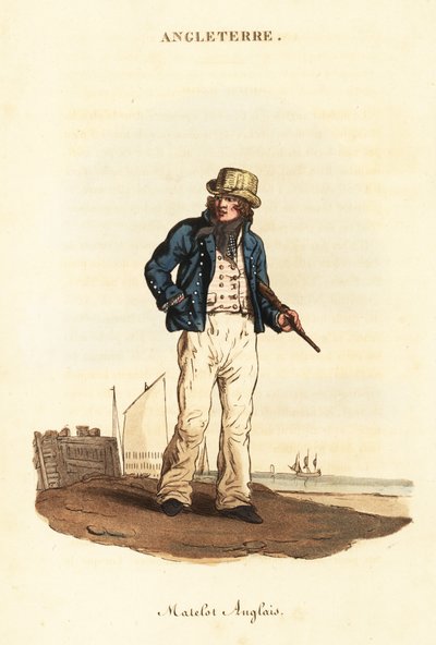 Marinero británico de la Armada de Lord Nelson de William (after) Alexander