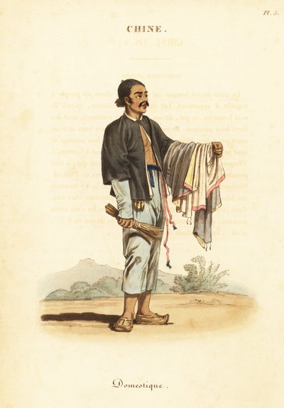 Empleado doméstico chino de William (after) Alexander