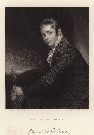 David Wilkie, Esquire, R A de William (after) Beechey