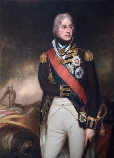 Horacio, vizconde Nelson, c.1806 (óleo sobre lienzo) de William (after) Beechey