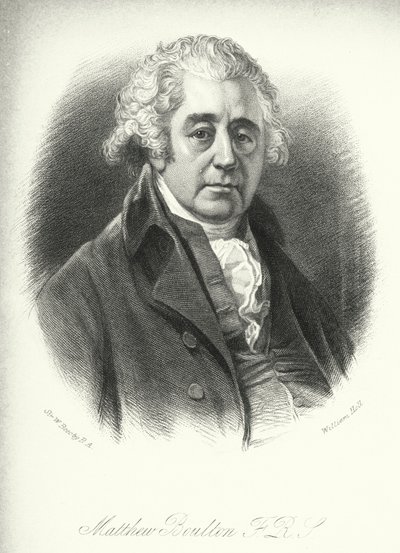 Matthew Boulton, FRS (grabado) de William (after) Beechey