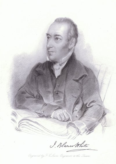Joseph Blanco White, teólogo y poeta español de William (after) Behnes