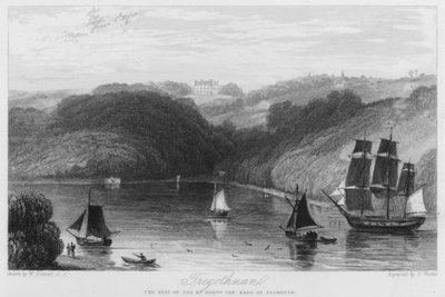 Tregothnan, la residencia del Conde de Falmouth de William (after) Daniell