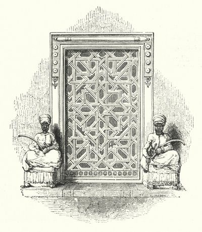 Los dos eunucos en la Puerta de 