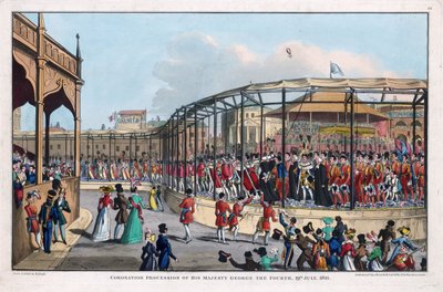 Procesión de coronación de Jorge IV (1762-1830), St James