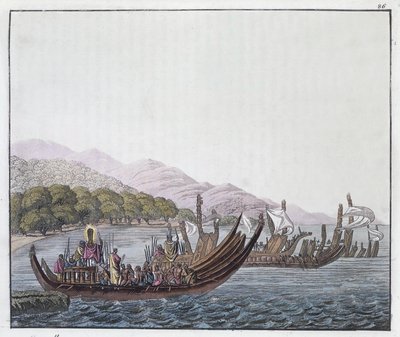 Grabado de P. Fumagalli, tomado de una pintura de William Hodges de William (after) Hodges