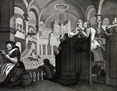 El domingo libre de Goodchild de William (after) Hogarth