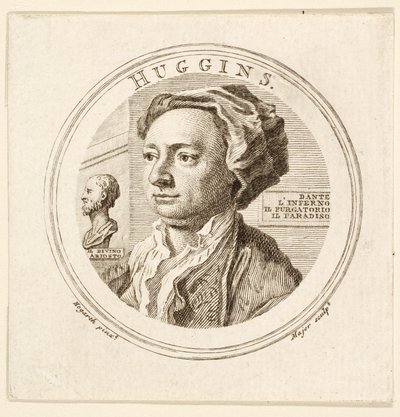 Retrato de William Huggins, pub. 1760 de William (after) Hogarth
