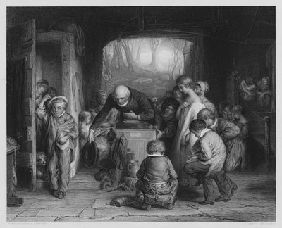 El último en entrar de William (after) Mulready