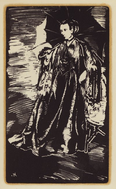 Ilustración de Memorias de un cazador de zorros de Siegfried Sassoon (xilografía) de William (after) Nicholson