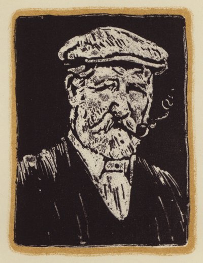 Ilustración de Memorias de un cazador de zorros de Siegfried Sassoon (xilografía) de William (after) Nicholson