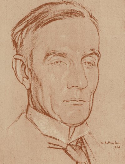 La Rt Hon H A L Fisher (litografía) de William (after) Rothenstein