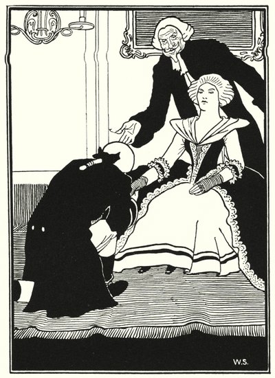 Ilustración de las Aventuras del Barón Munchausen (grabado) de William (after) Strang