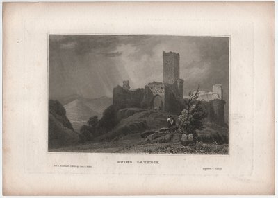 Ruina Lahneck de William (after) Tombleson