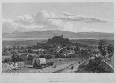 Lancaster, desde el Sur de William (after) Westall