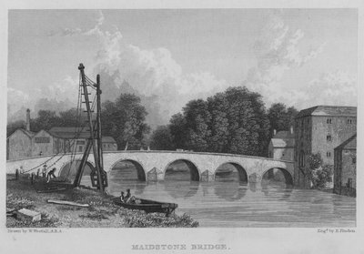 Puente de Maidstone de William (after) Westall