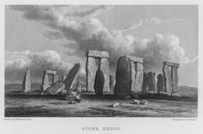 Stone Henge de William (after) Westall