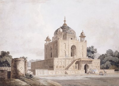El Mausoleo del Sultán Parviz, Cerca de Allahabad de William (circle of) Daniell