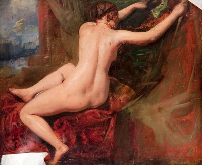 Desnudo femenino de William (manner of) Etty