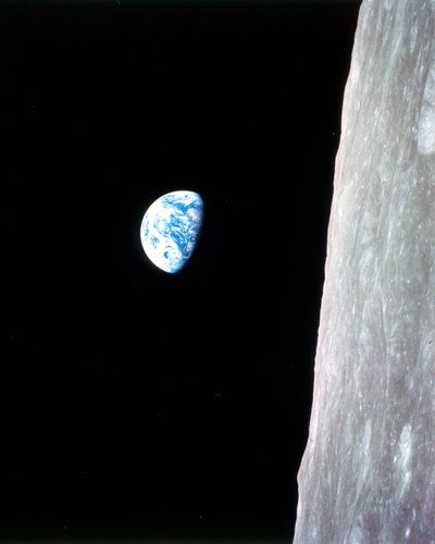 Salida de la Tierra - Apolo 8, 24 de diciembre de 1968 de William A Anders