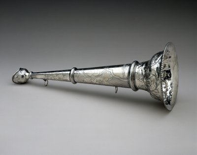 Trompeta de bombero, c. 1857 de William Adams