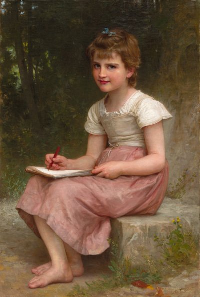 A Calling de William Adolphe Bouguereau