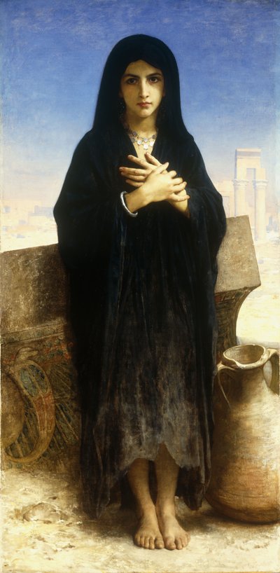 Una joven fellah, 1876 de William Adolphe Bouguereau