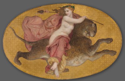 Bacchante on a Panther de William Adolphe Bouguereau