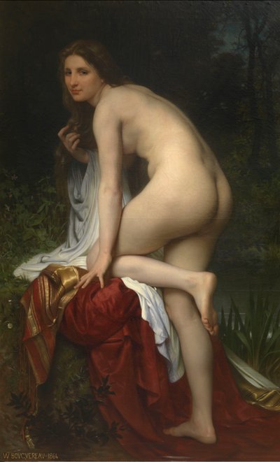 Bañista de William Adolphe Bouguereau