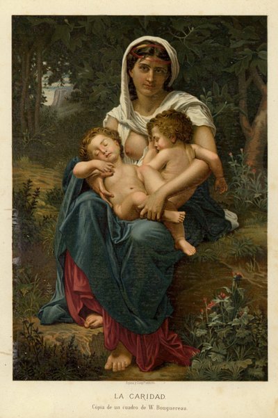 Caridad de William Adolphe Bouguereau