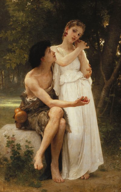 Primeras joyas; Premier Bijoux de William Adolphe Bouguereau