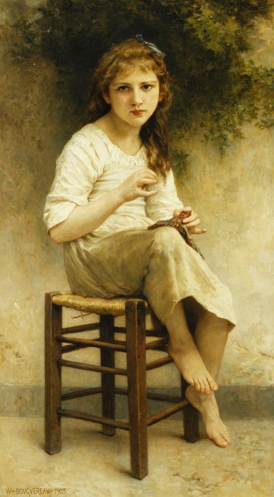 Pensamientos Ociosos de William Adolphe Bouguereau