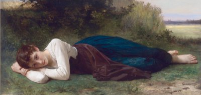 Le repos, de William-Adolphe Bouguereau de William Adolphe Bouguereau