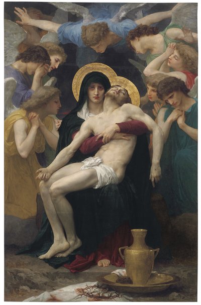 Piedad, 1876 de William Adolphe Bouguereau