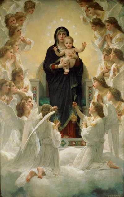 Regina Angelorum, 1900 de William Adolphe Bouguereau